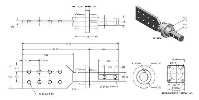 Drawing Bushing 16C08O60336