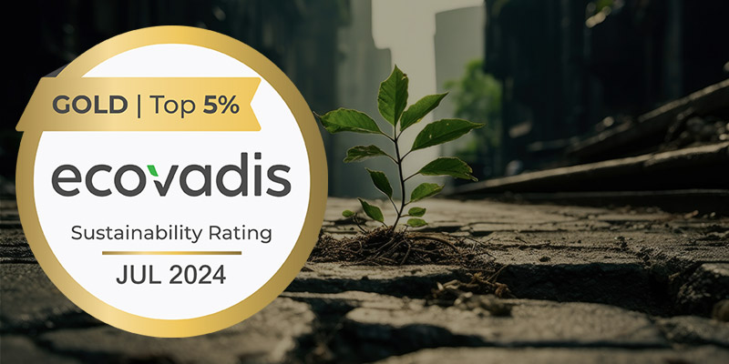 Crosslink Earns Prestigious Gold Sustainability Rating From EcoVadis